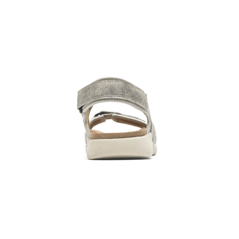 Rockport Sandals For Womens Silver - Eileen Comfort - AR2786914